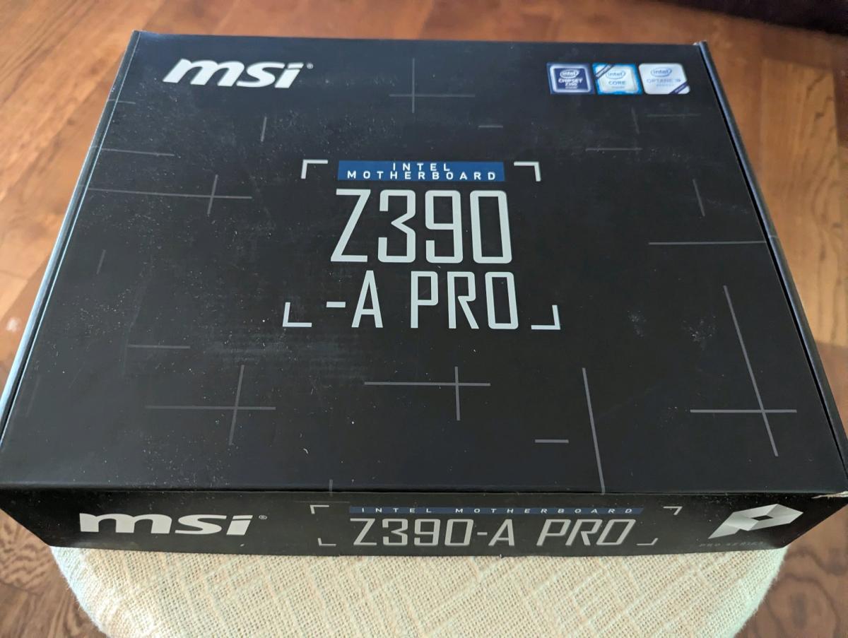 MSI PRO Z390A PRO LGA 1151 300 Series Intel Z390 ATX Intel M - Northfield, New Jersey - FleaMarketBay