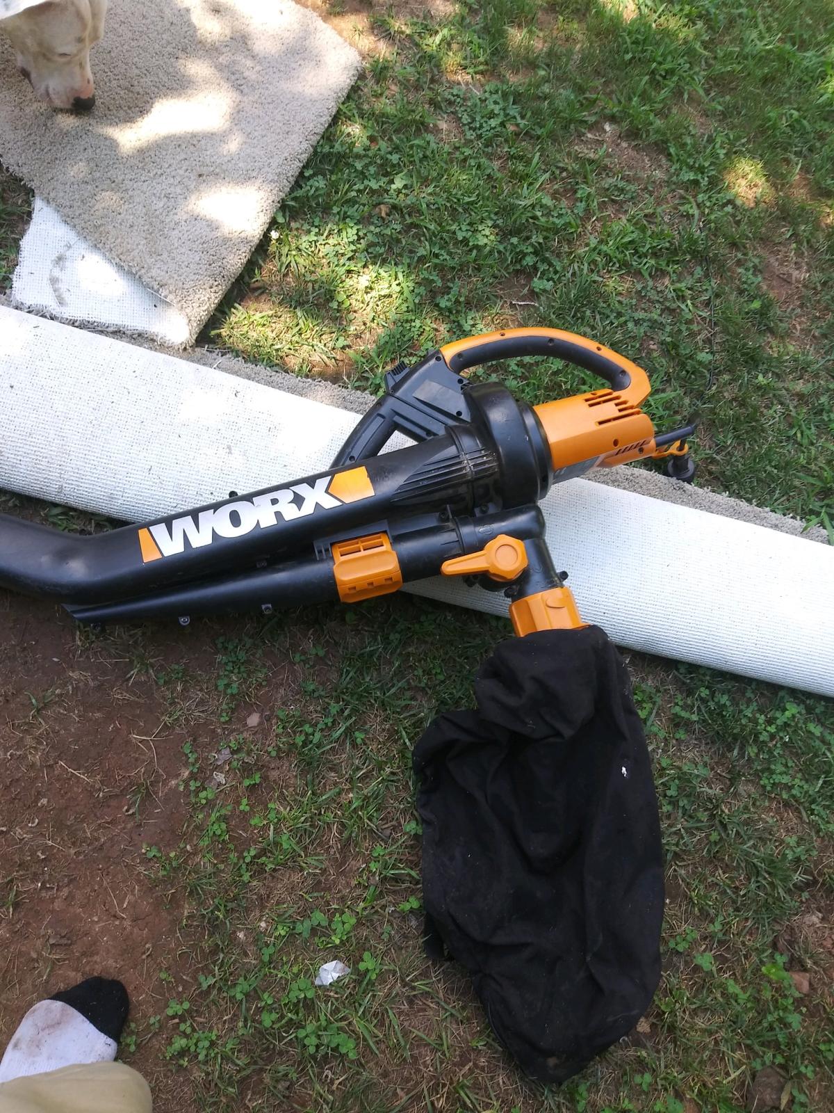 WORX corded electrical leaf blower vacuum and mulcher - Stockbridge, Georgia - FleaMarketBay