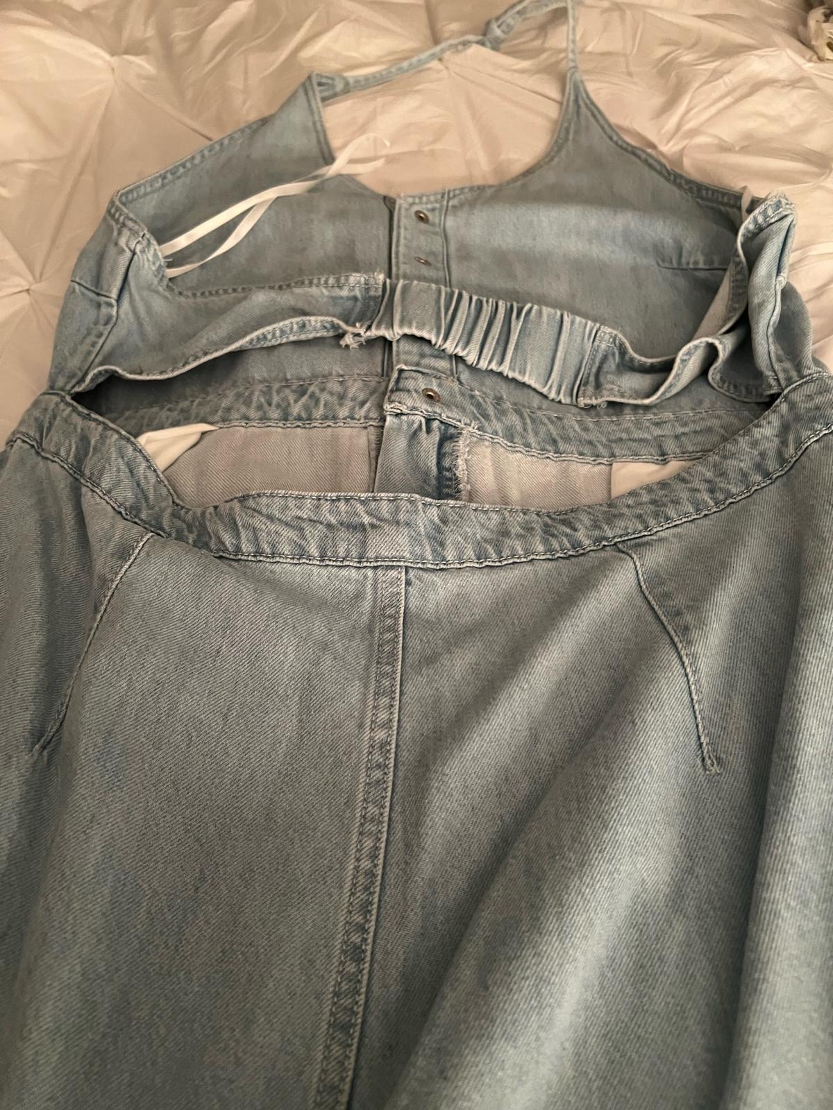 womens denim size bareback dress - Lynn, Massachusetts - FleaMarketBay
