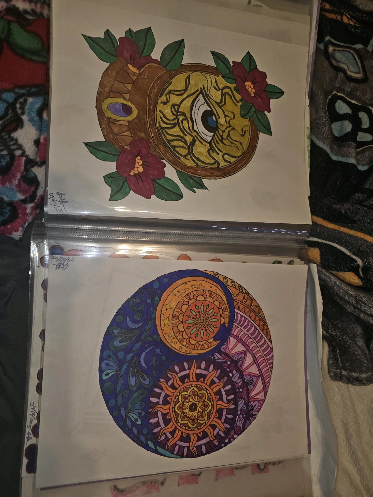 Custom Vibrant Pop Hand Painted Drawings - Monroe, North Carolina - FleaMarketBay