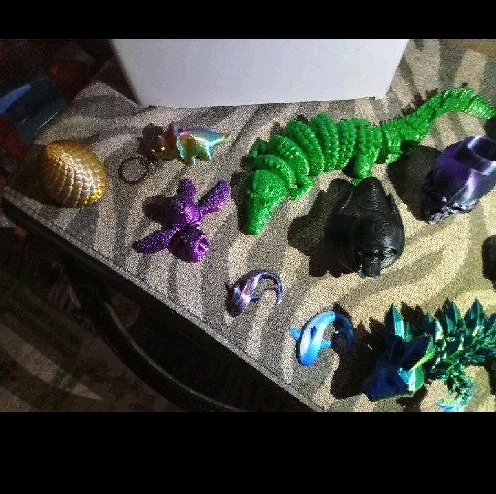 Fifteen 3 D Printer Handmade Figurines - Swansea, South Carolina - FleaMarketBay