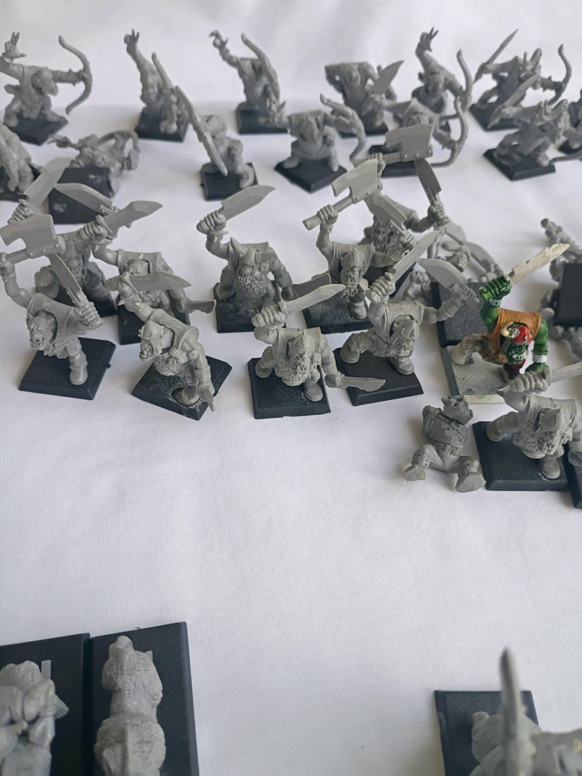 Warhammer Fantasy Orcs  Goblins Army Rescue Lot OOP  Project - Canton, Ohio - FleaMarketBay