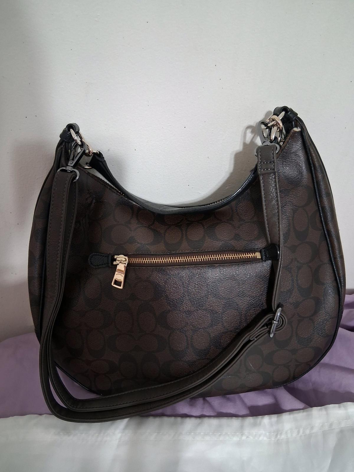 Coach Black and Brown Monogram handbag - Loganville, Georgia - FleaMarketBay