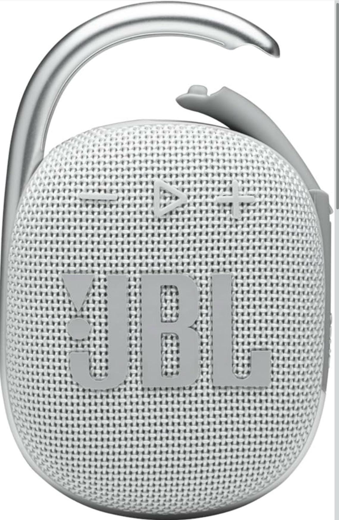 JBL Clip 4 white Bluetooth speaker - Garden Grove, California - FleaMarketBay