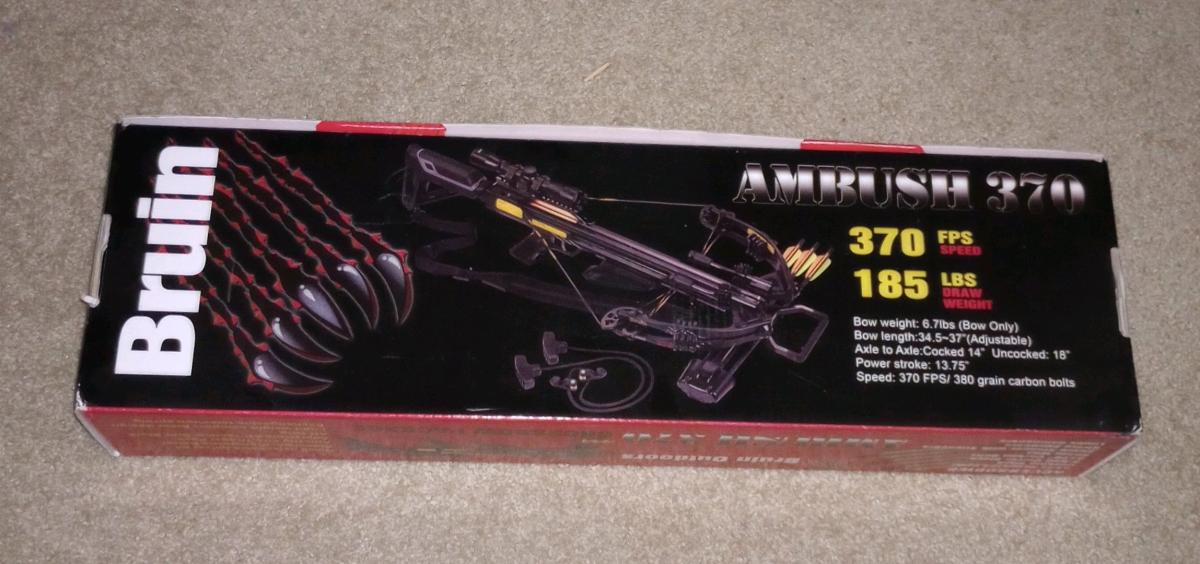 Bruin Ambush 370 Crossbow Package with Camo Case - Roxboro, North Carolina - FleaMarketBay