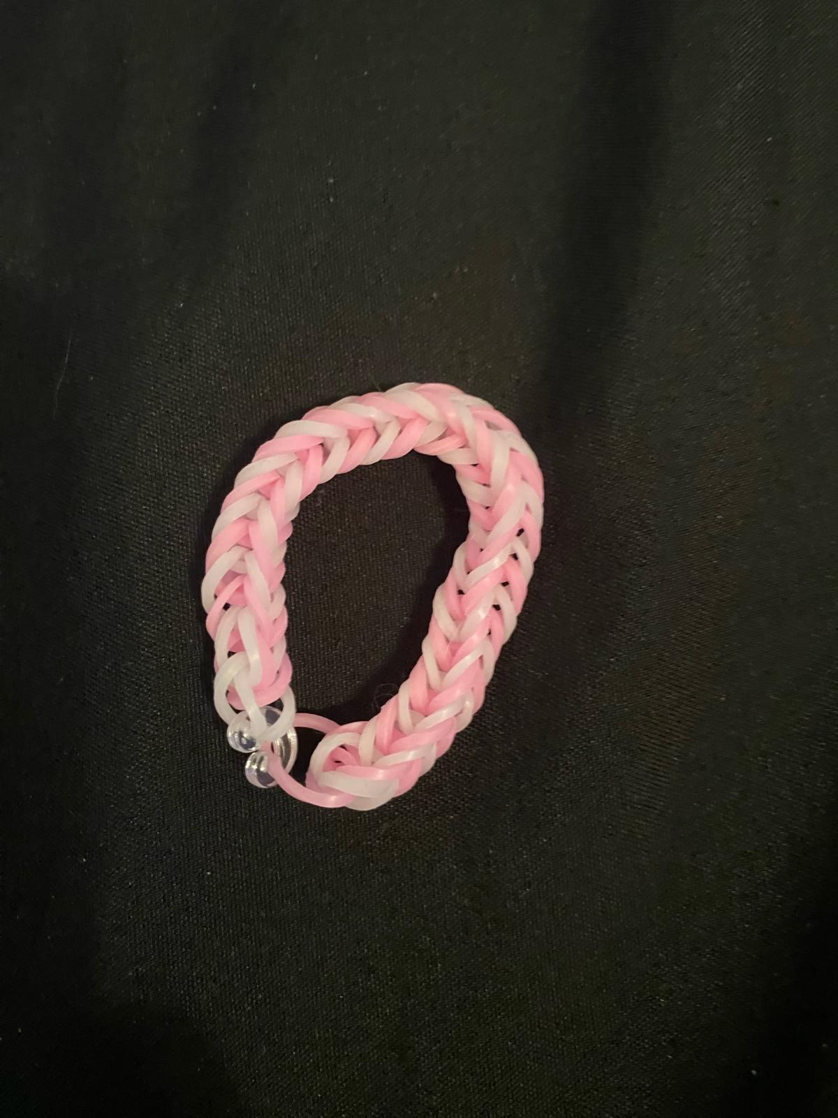 a two braclets that are white and pink - Santaquin, Utah - FleaMarketBay