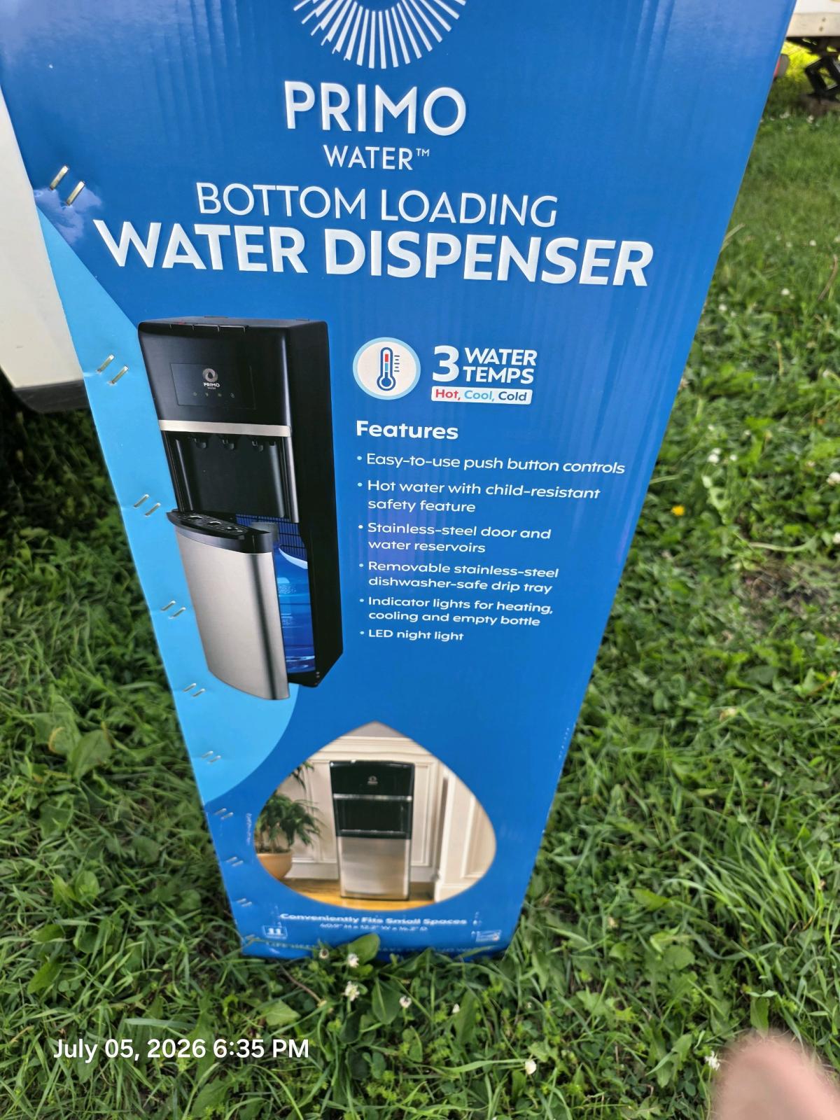 Primo bottom loading water cooler - Beaver Dam, Wisconsin - FleaMarketBay