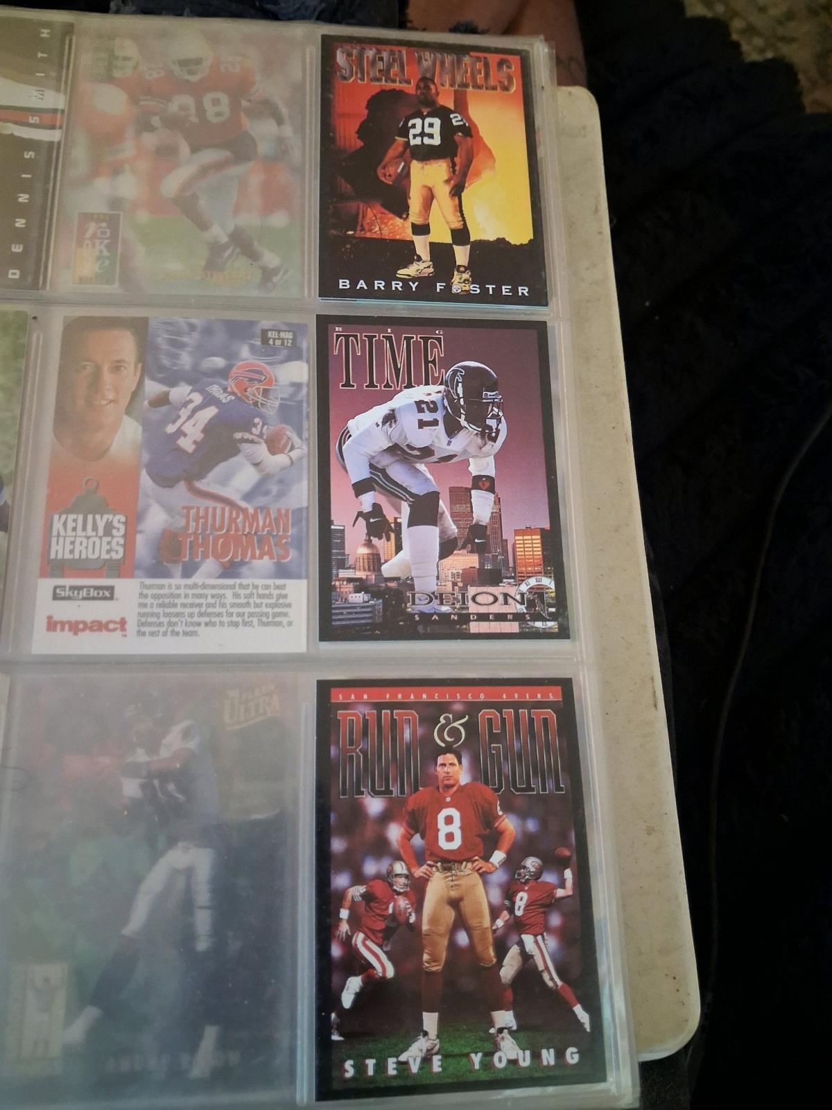 Nfl sport card early to mid 90s - Haysville, Kansas - FleaMarketBay