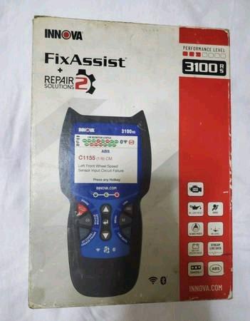Innova FixAssist 3100RS OBD2 Battery SRS ABS Airbag Scanner - Las Vegas, Nevada - FleaMarketBay