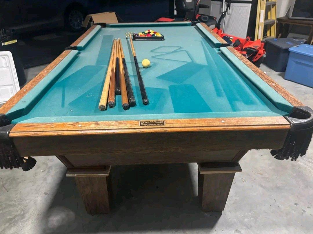 Olhausen Pool Table 8ft X 4ft - Augusta, Georgia - FleaMarketBay