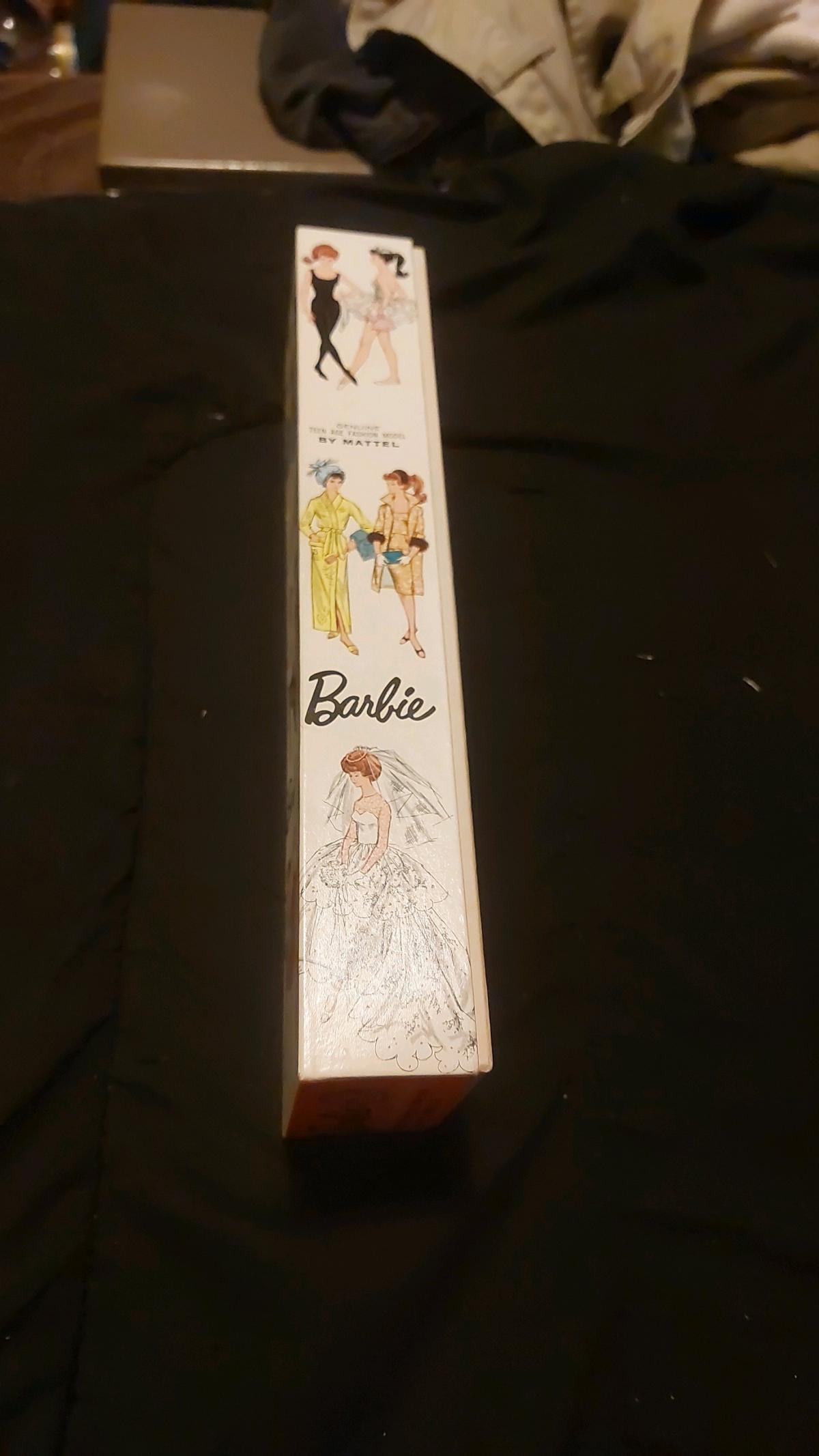 1961 bubble cut brunette barbie mint in package - Hurst, Texas - FleaMarketBay