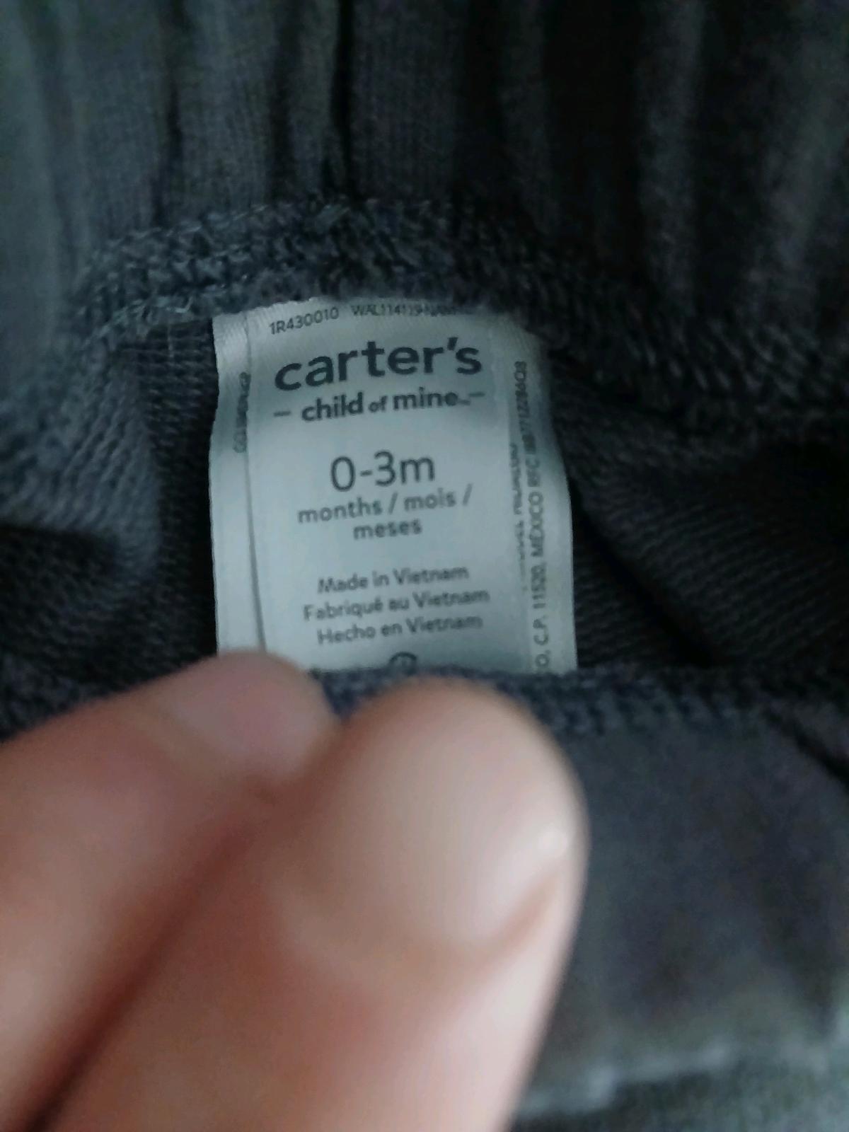 baby boys grey sweatpants 0m to 3m - Warrensburg, Missouri - FleaMarketBay