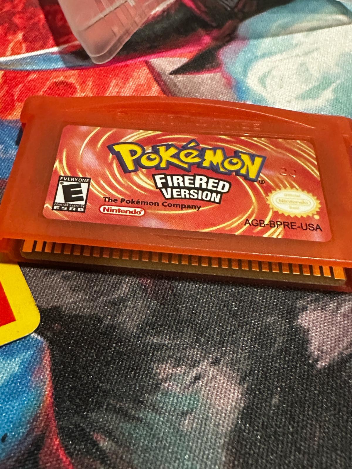Pokemon Fire Red Version for Nintendo GBA - Steger, Illinois - FleaMarketBay