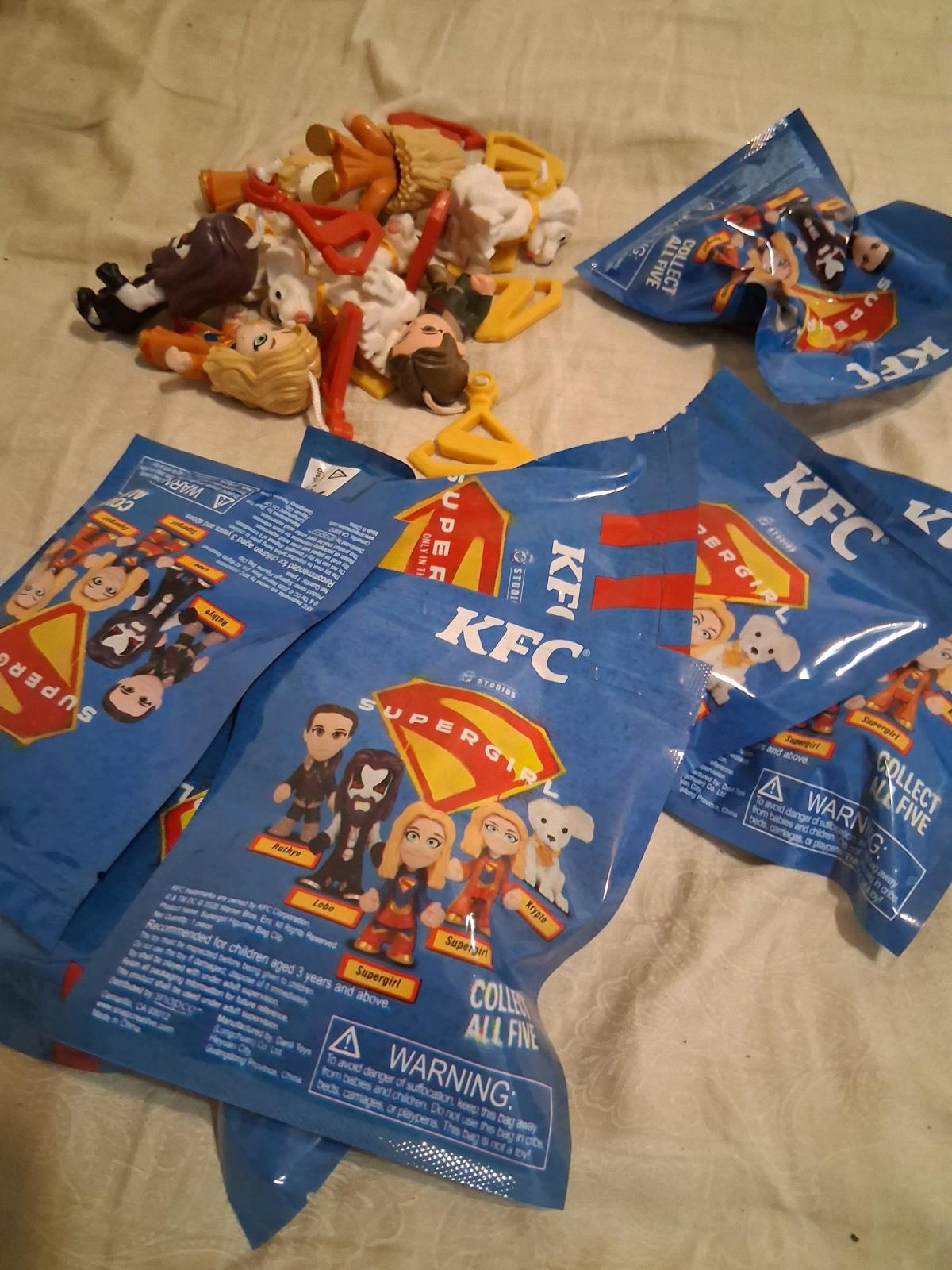 DC Comics Supergirl KFC Limited Edition figurines - Merrill, Wisconsin - FleaMarketBay