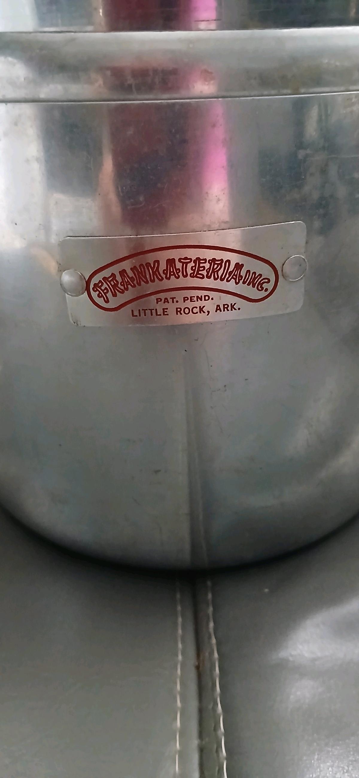Frankateria Antique Hotdog steamer - Hot Springs National Park, Arkansas - FleaMarketBay