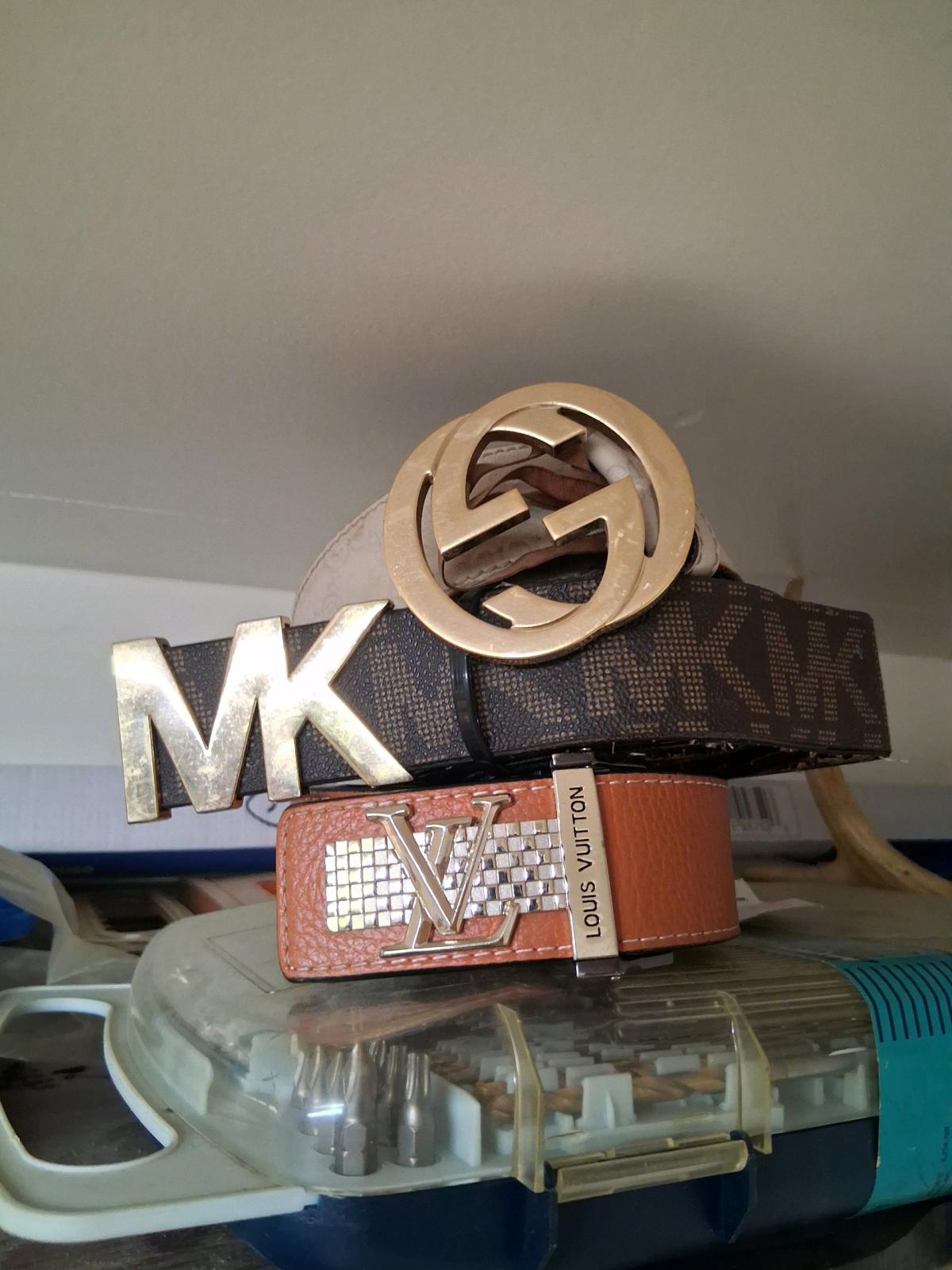 3 mens designer belts size 32 36 - Monongahela, Pennsylvania - FleaMarketBay
