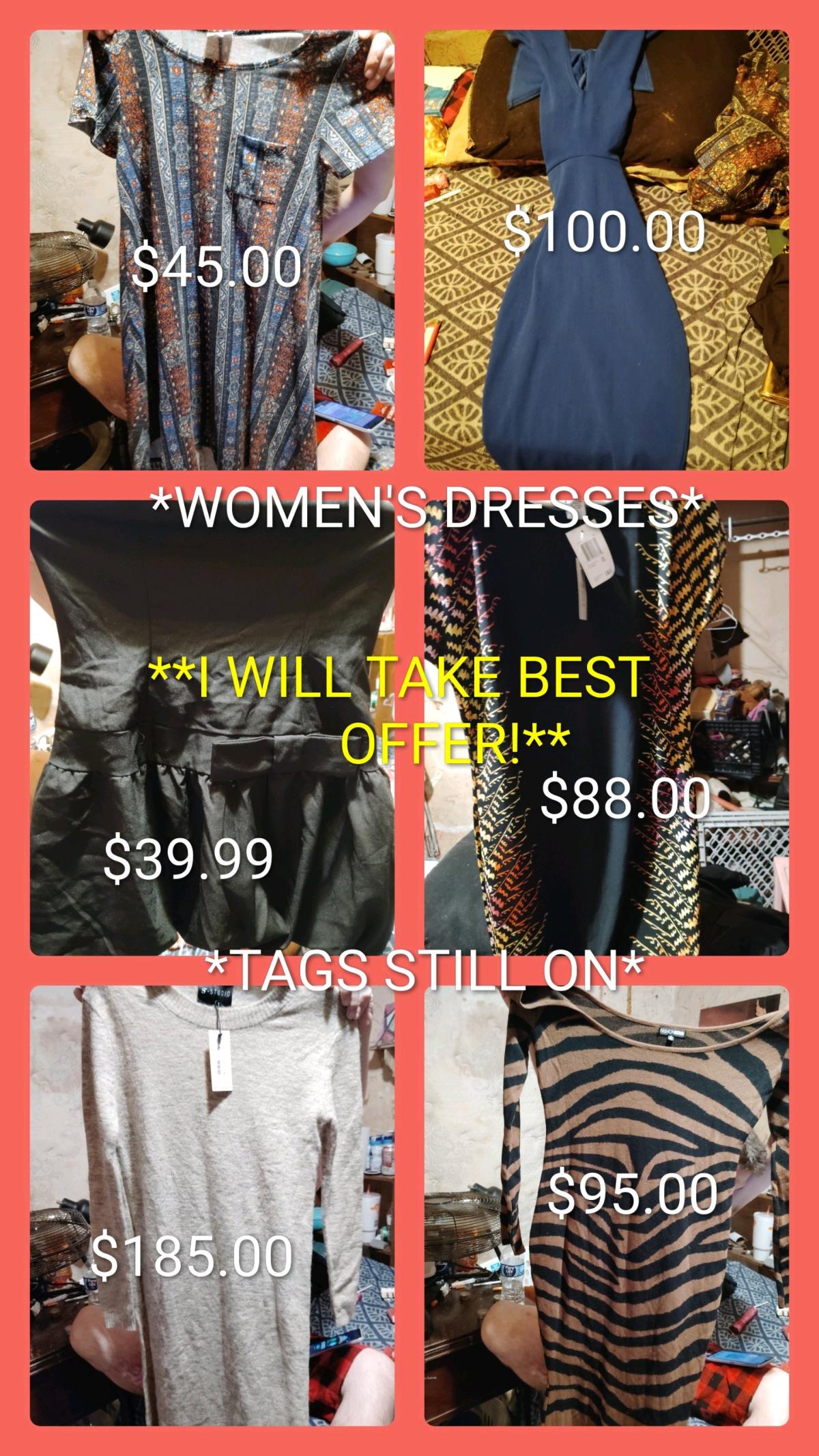 Hi Im sell new  used dresss womens clothes kids shoes more - Columbus, Ohio - FleaMarketBay