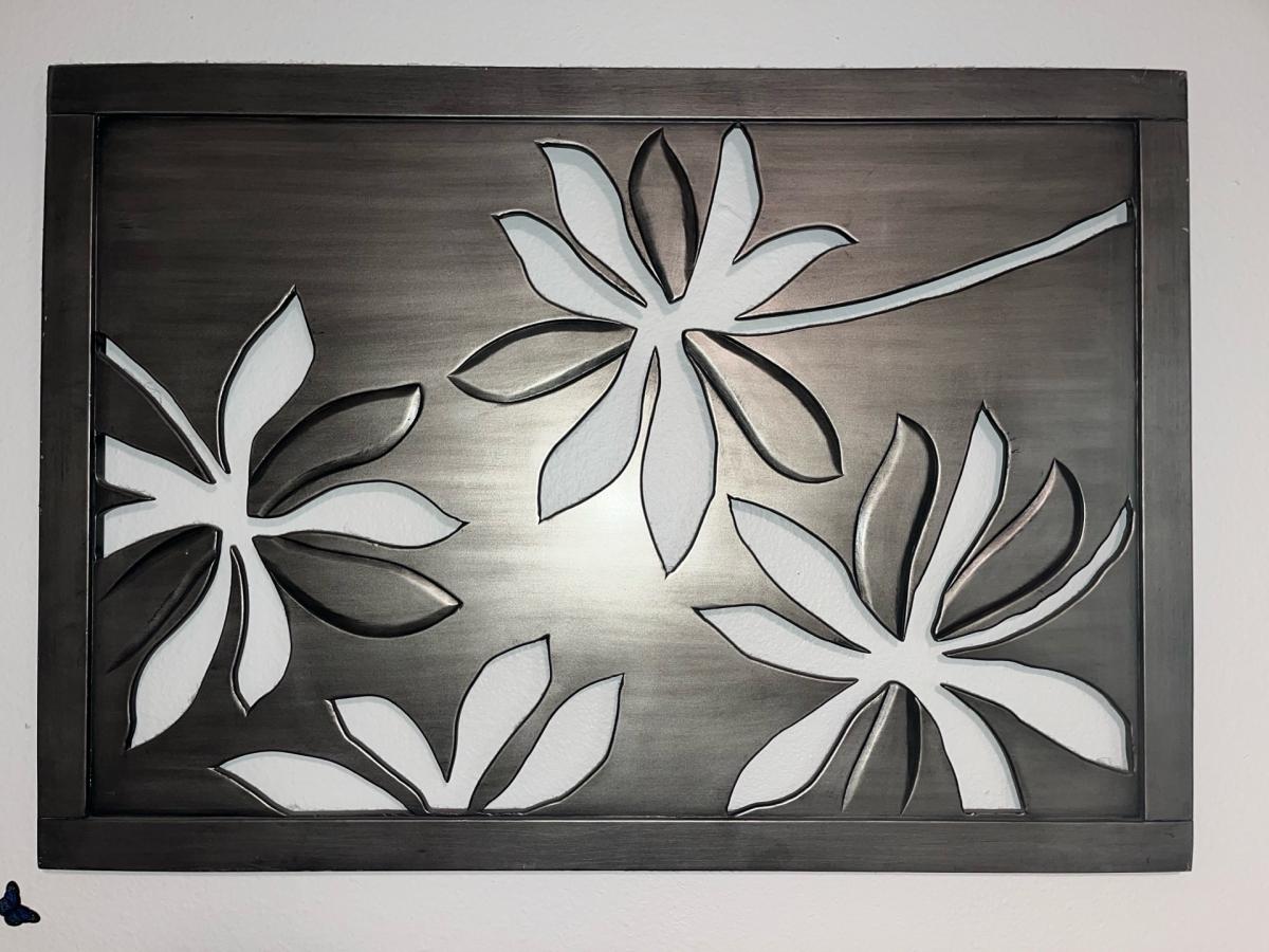 Tropical Botanical Floral Cutout Wall Art - Corona, California - FleaMarketBay