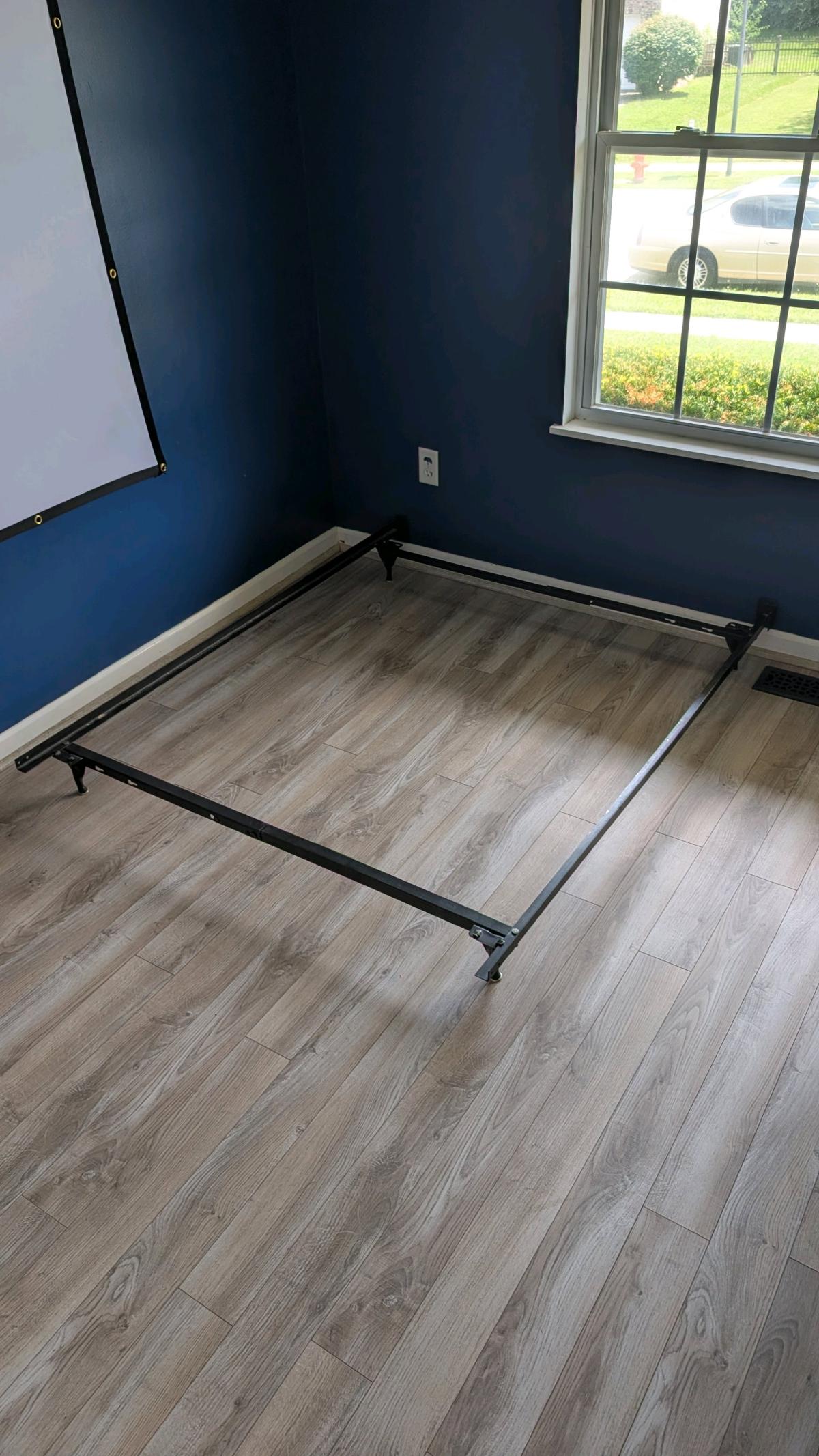Full size pillow top Mattress Box Spring Metal Frame - Franklin, Ohio - FleaMarketBay