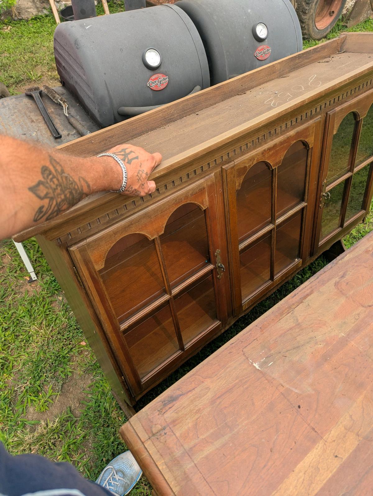 solid Cherry hutch - Hagerstown, Maryland - FleaMarketBay