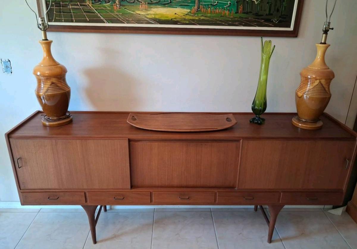 Mid Century Scandinavian Svante Skogh Teak Sideboard - Mobile, Alabama - FleaMarketBay