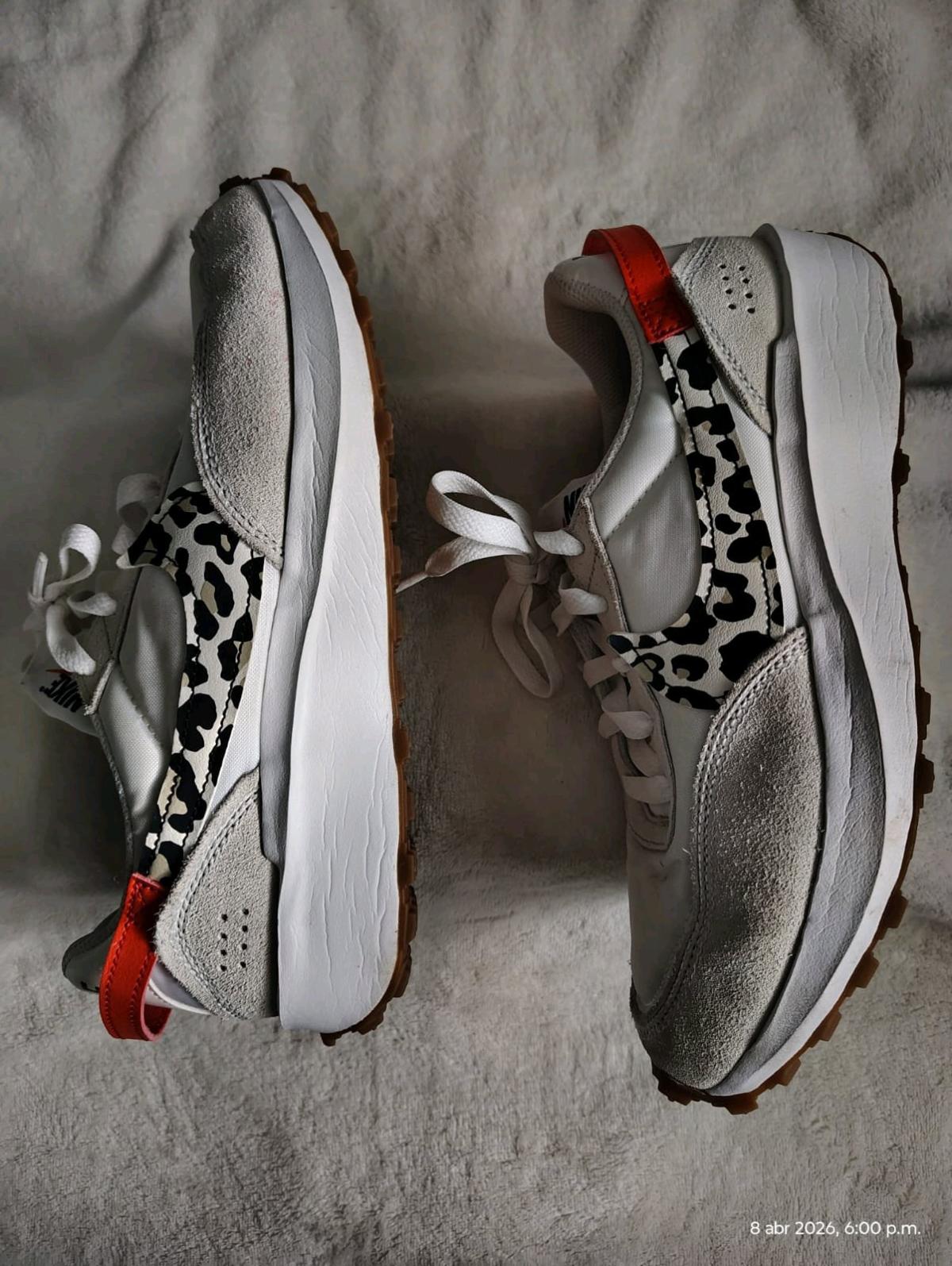 Womens Nike Waffle Debut sneakers with leopard print - San Antonio, Texas - FleaMarketBay