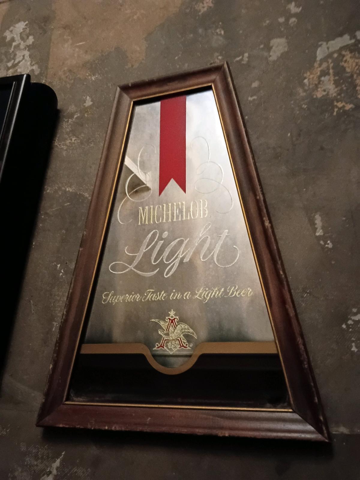 bar signage wall art mirrored authentic - Reno, Nevada - FleaMarketBay
