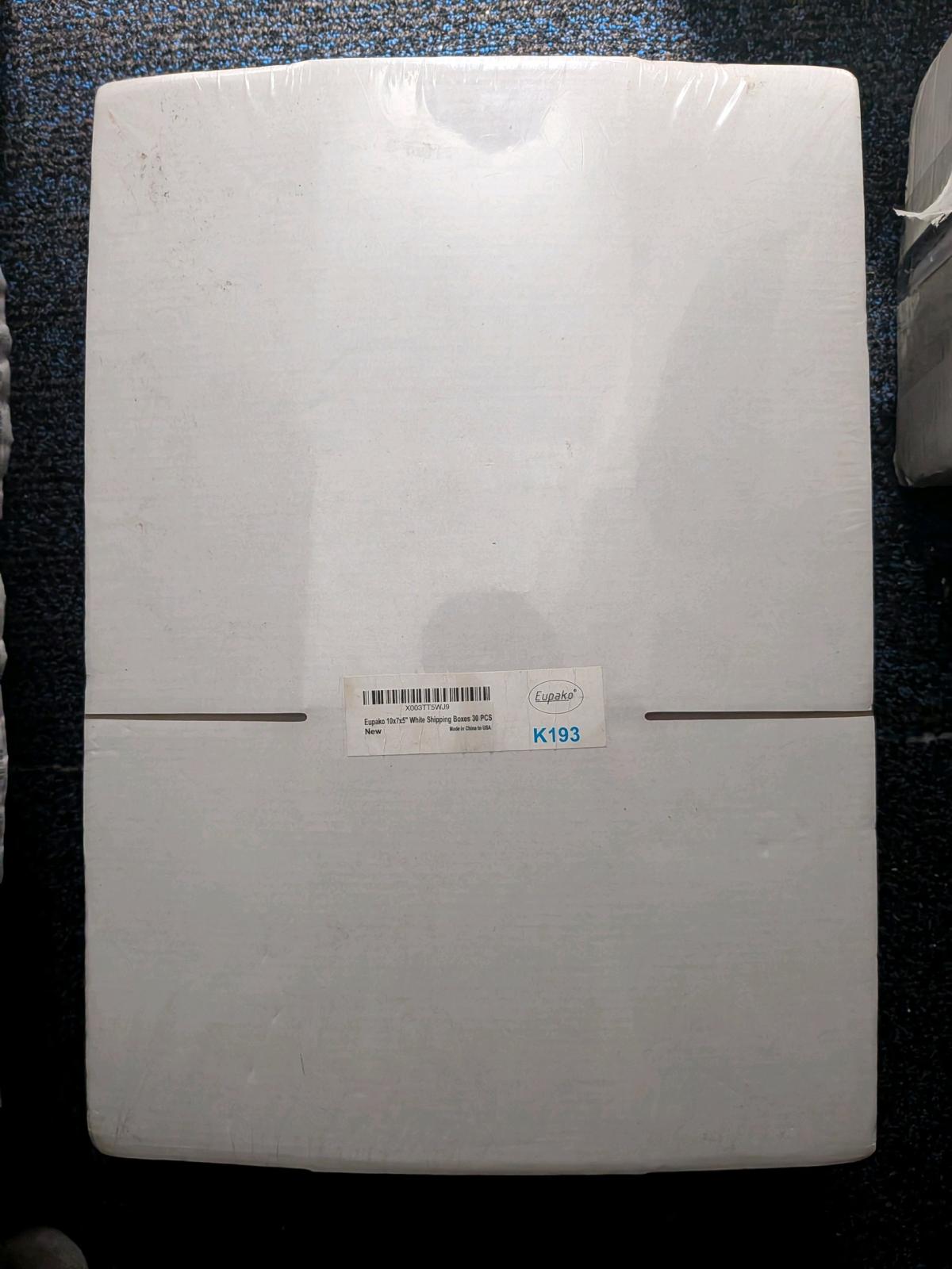HOME OR BUSINESS 30PCS 10 by 7 by 5 WHITE SHIPPING BOXES - Ocoee, Florida - FleaMarketBay