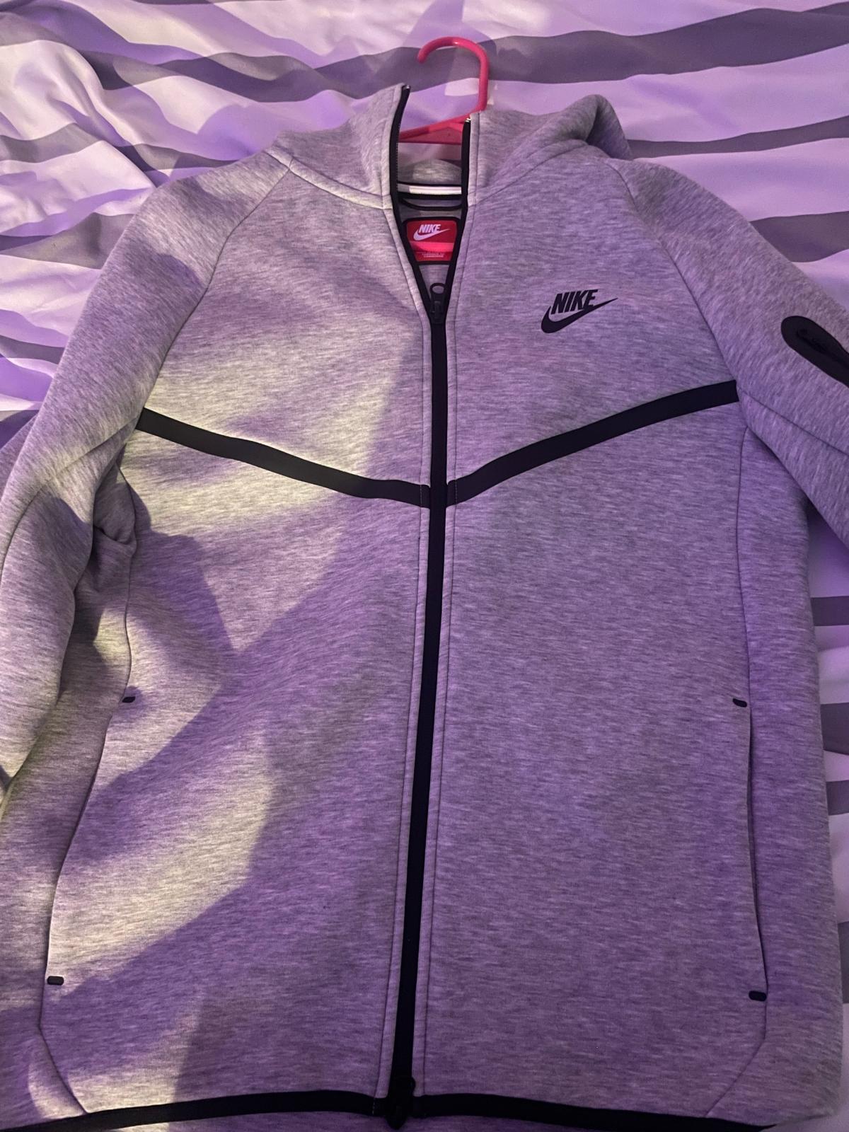 grey Nike tech fleece zip up hoodie - Humble, Texas - FleaMarketBay