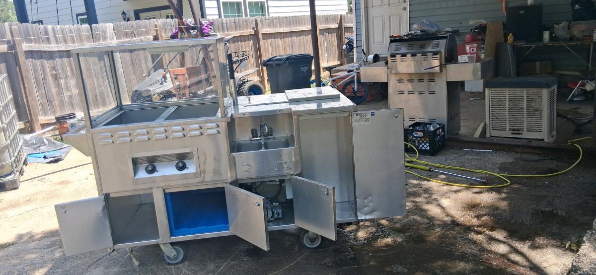 hot dog cart - Fort Worth, Texas - FleaMarketBay