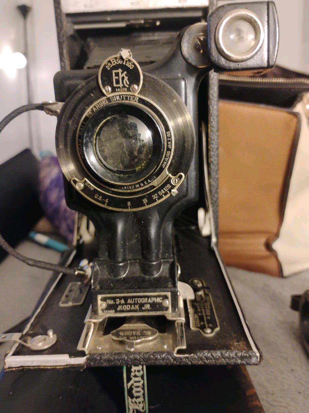 Vintage Kodak No 3A Autographic Kodak Jr Folding Camera - Muscle Shoals, Alabama - FleaMarketBay