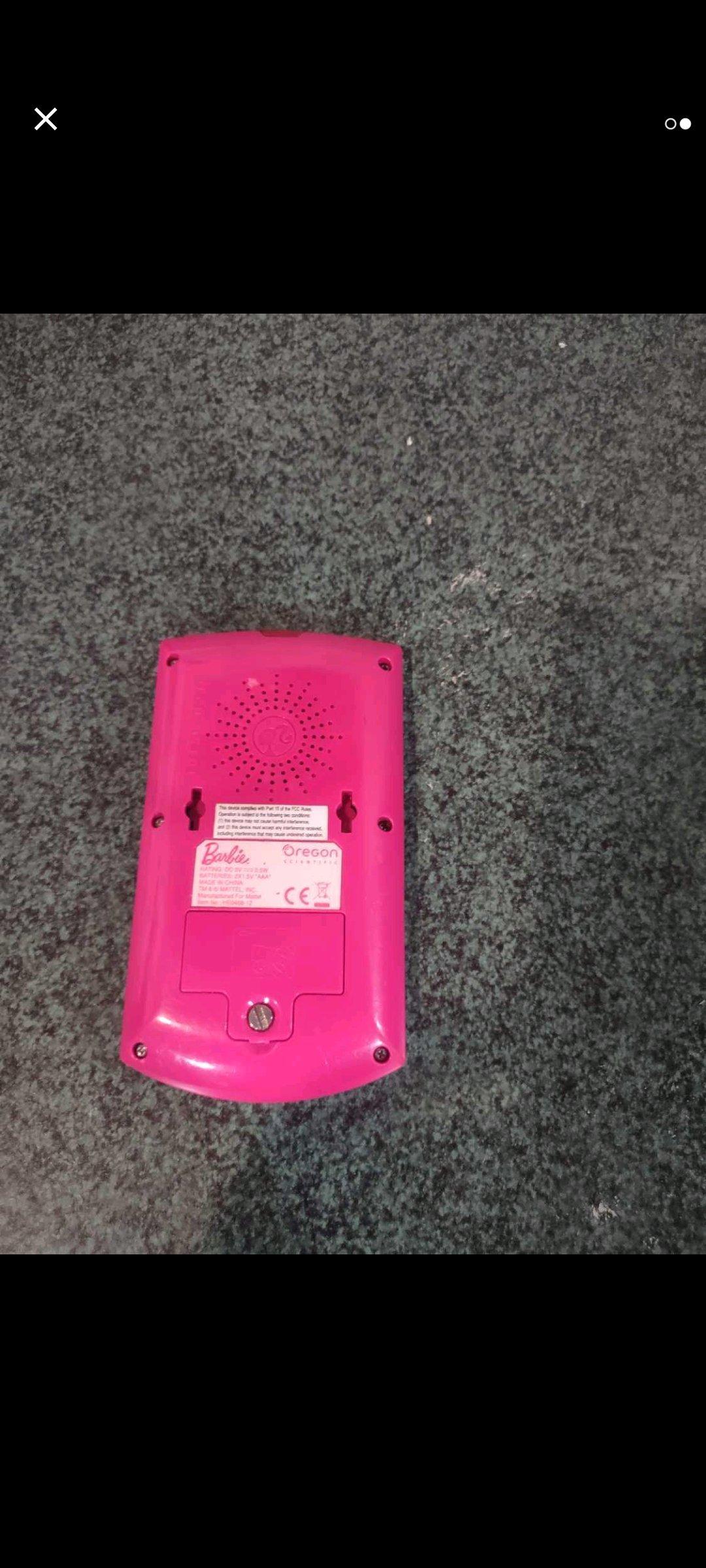 Barbie Handheld Electronic Game - Painesville, Ohio - FleaMarketBay