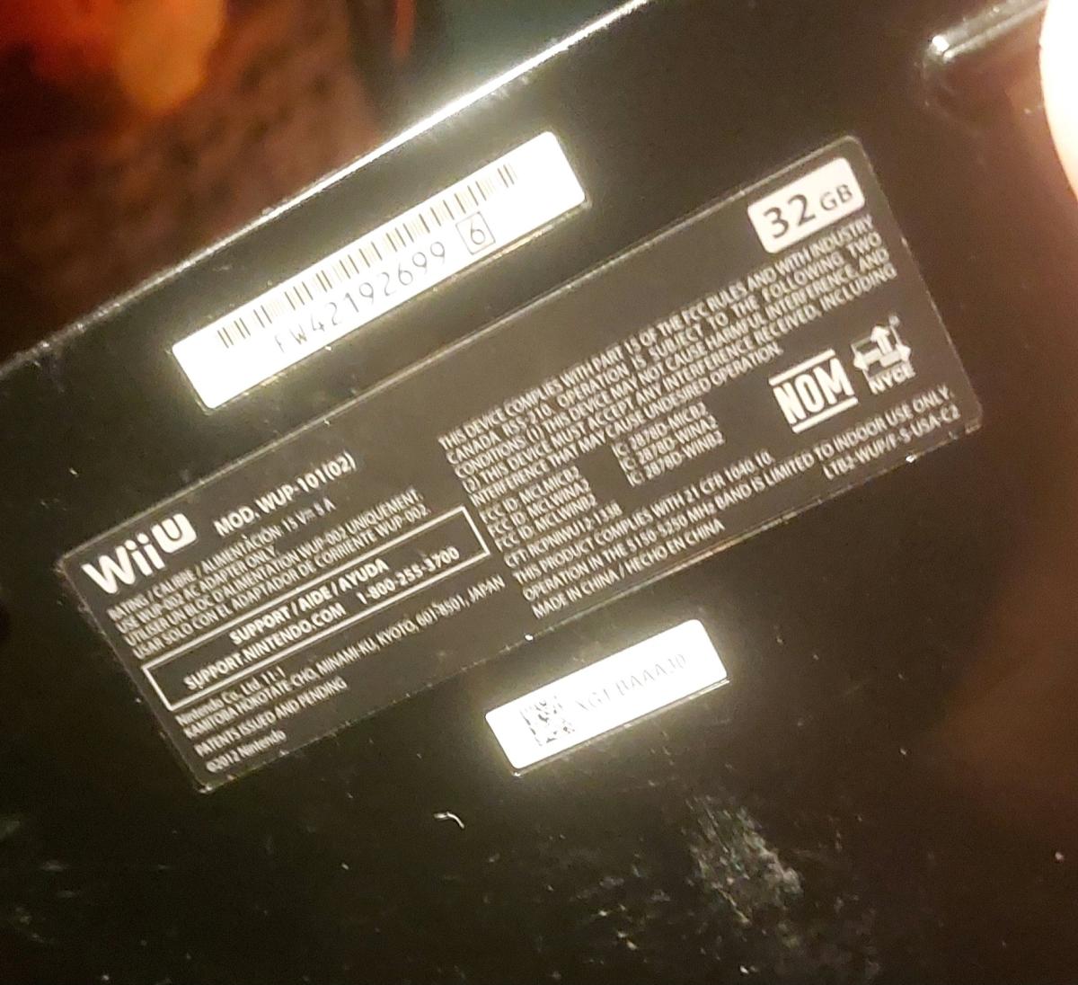 Nintendo WiiU 32gb working condition console only - Adelanto, California - FleaMarketBay