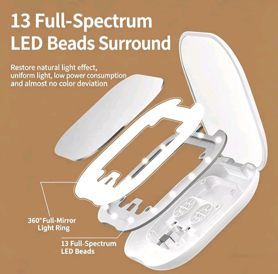 LED Makeup Pocket Mirror for women - Saugus, Massachusetts - FleaMarketBay