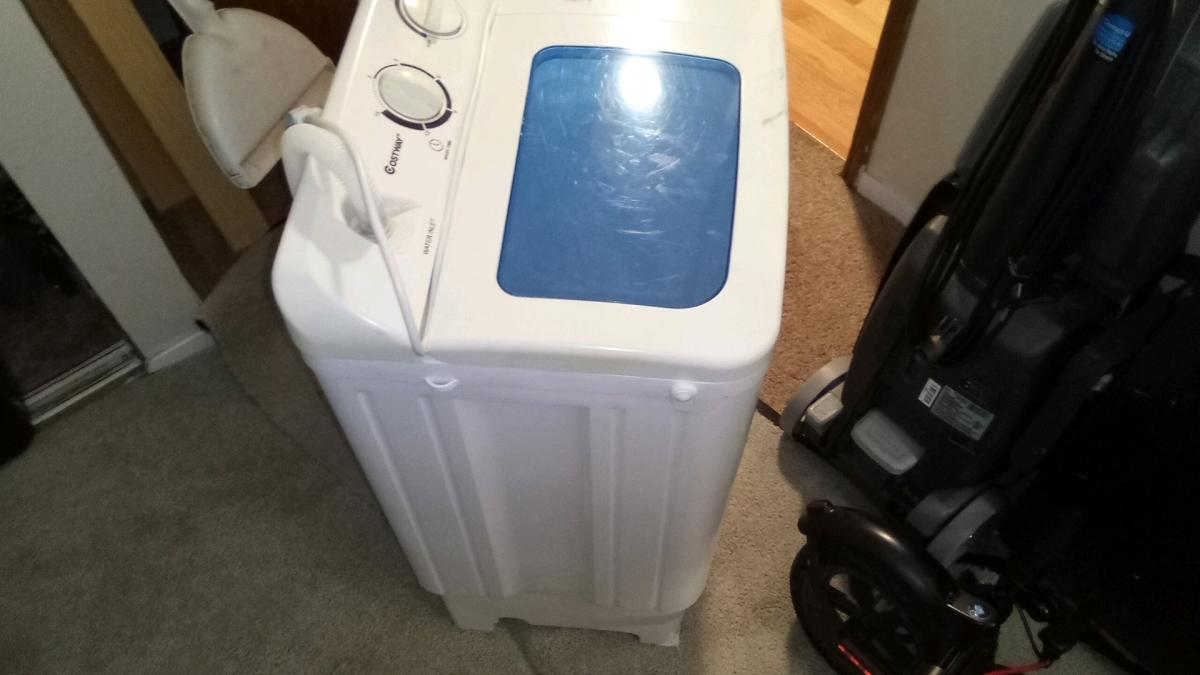 used small porterable washer with all hookups and cord - Seattle, Washington - FleaMarketBay