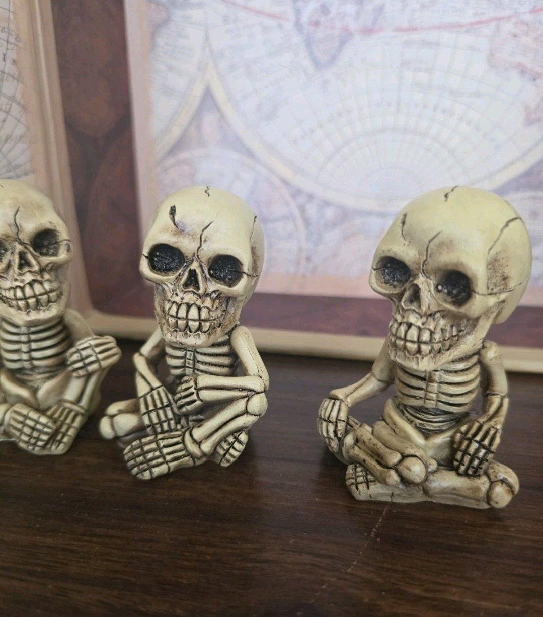 Bobblehead skeletons set 4 275 inches - Orem, Utah - FleaMarketBay