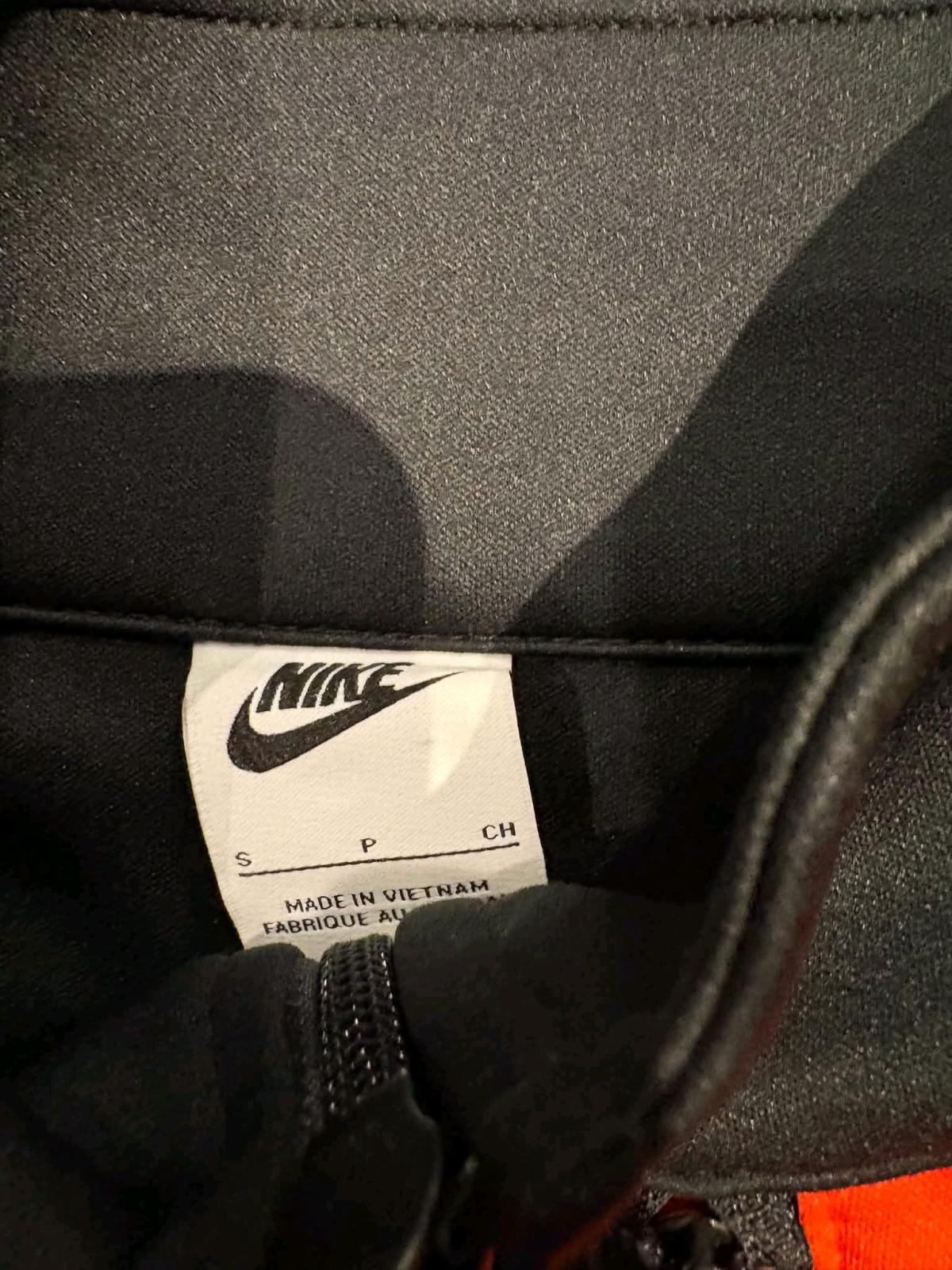 Nike Mens Black  Orange FullZip Jacket with Smile Print - Centralia, Illinois - FleaMarketBay