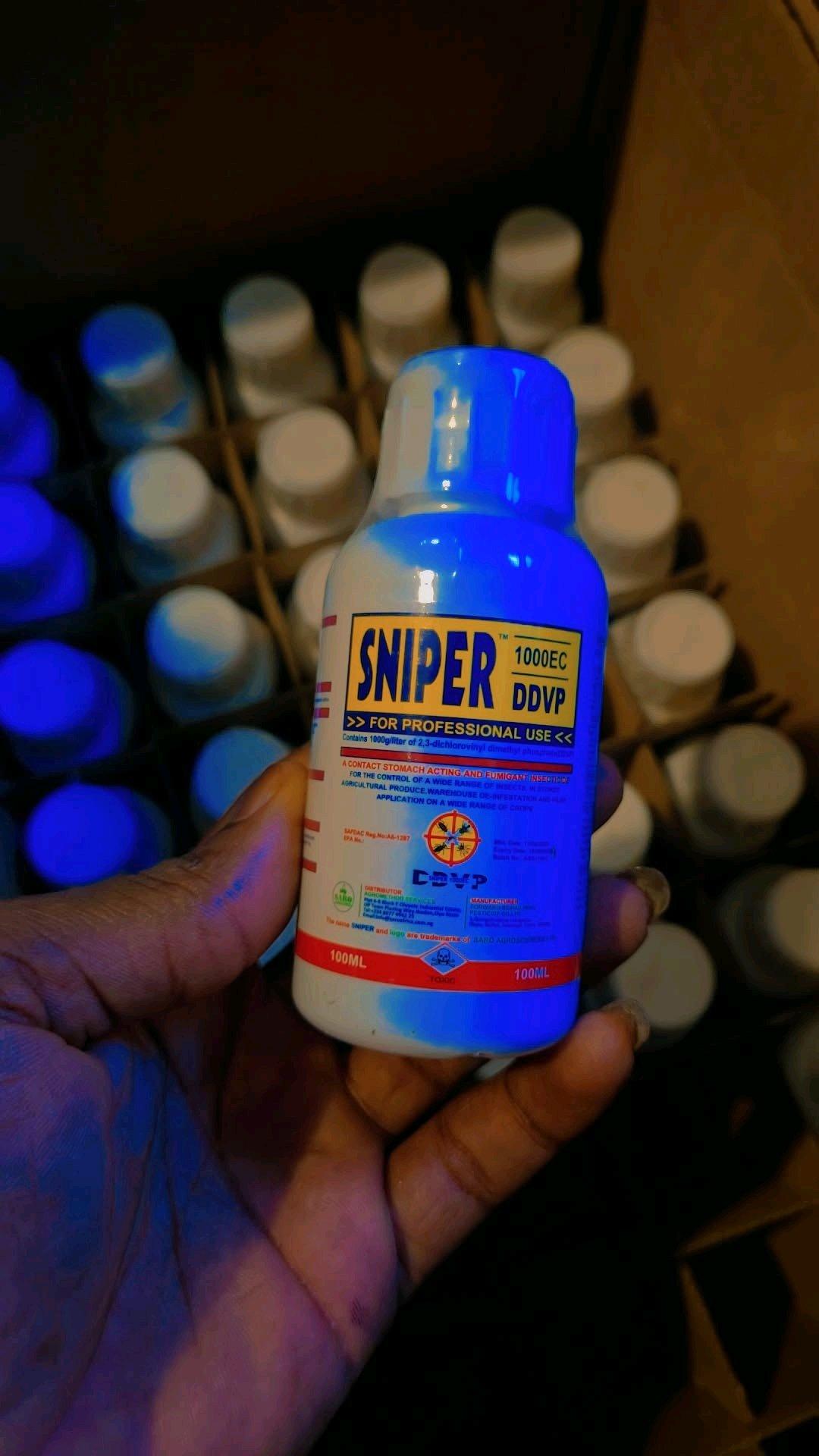 Sniper 1000EC DDVP Insecticide 100ml Plastic Bottle for Inse - High Point, North Carolina - FleaMarketBay