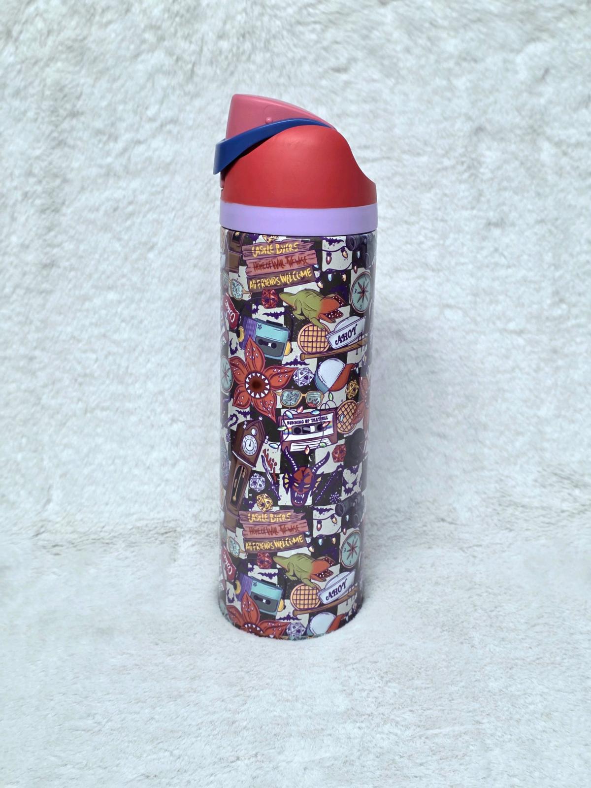 Stranger Things Water Bottle - Chesterton, Indiana - FleaMarketBay
