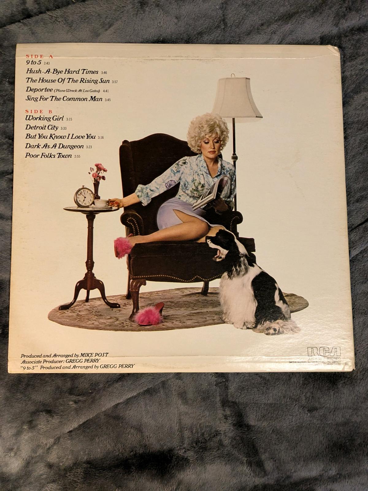 Dolly Parton Vinyl Record 1980 - Ava, Illinois - FleaMarketBay