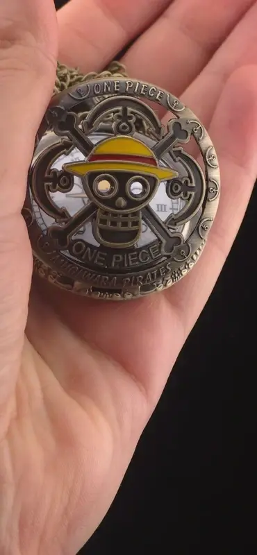 #OnePiece Luffy #pocket watch #anime #luffy #watch - , Massachusetts - FleaMarketBay
