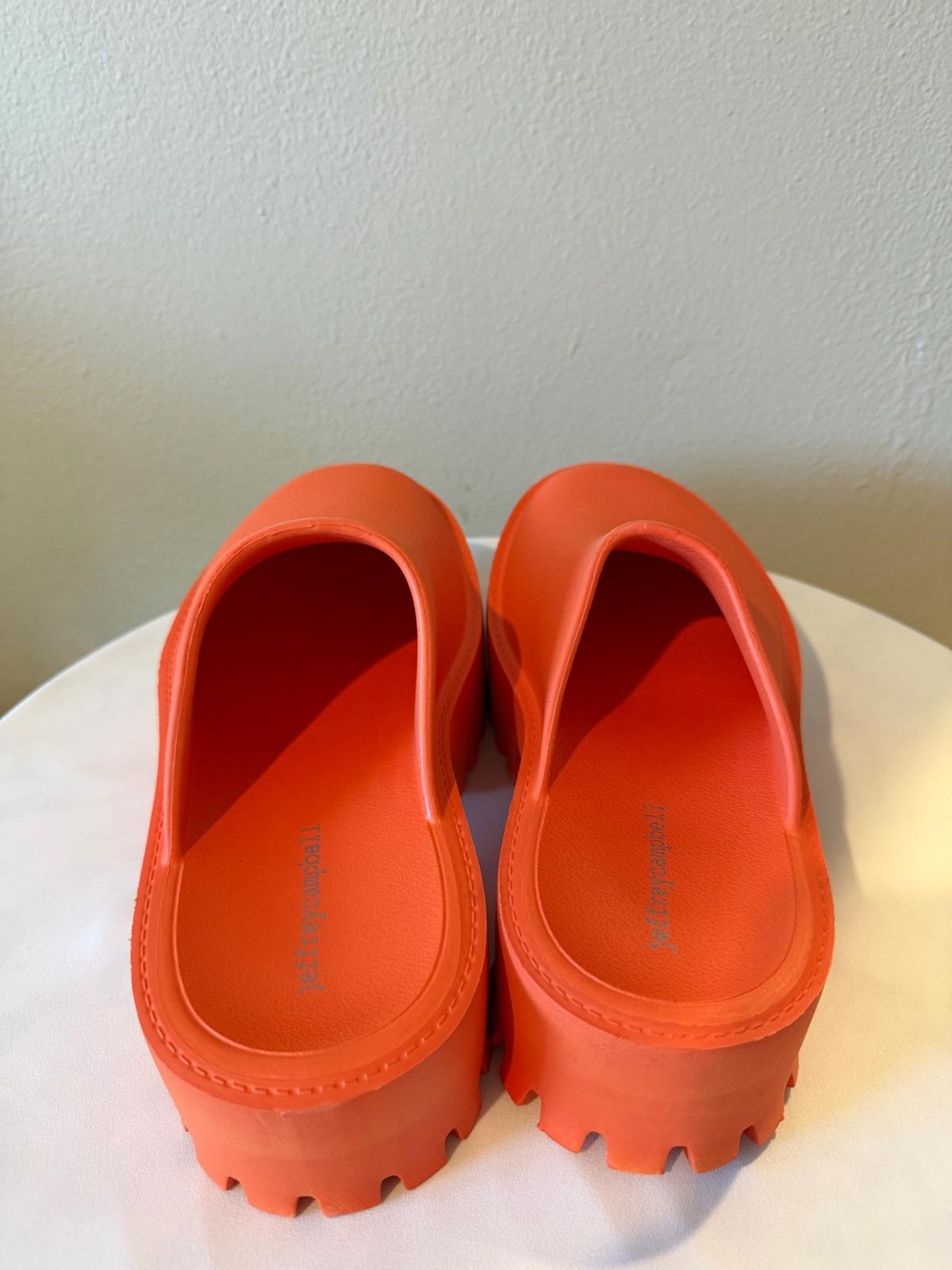 jeffrey campbell Clogge Orange Fashion Slip Mile Clog Sandal - Syracuse, New York - FleaMarketBay