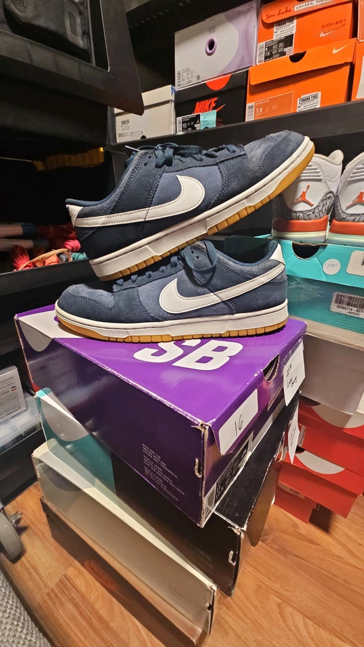 Nike Dunk Low Monsoon Blue and Gum - Palmetto, Florida - FleaMarketBay
