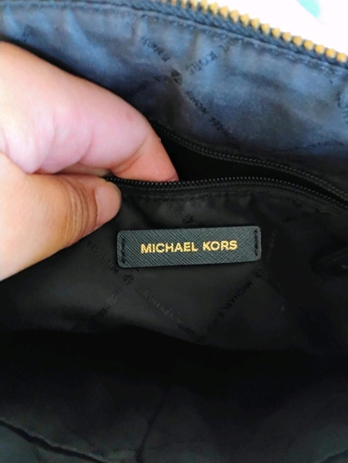 Michael Kors Jet Set Travel Saffiano Leather Tote Bag Black - Van Nuys, California - FleaMarketBay