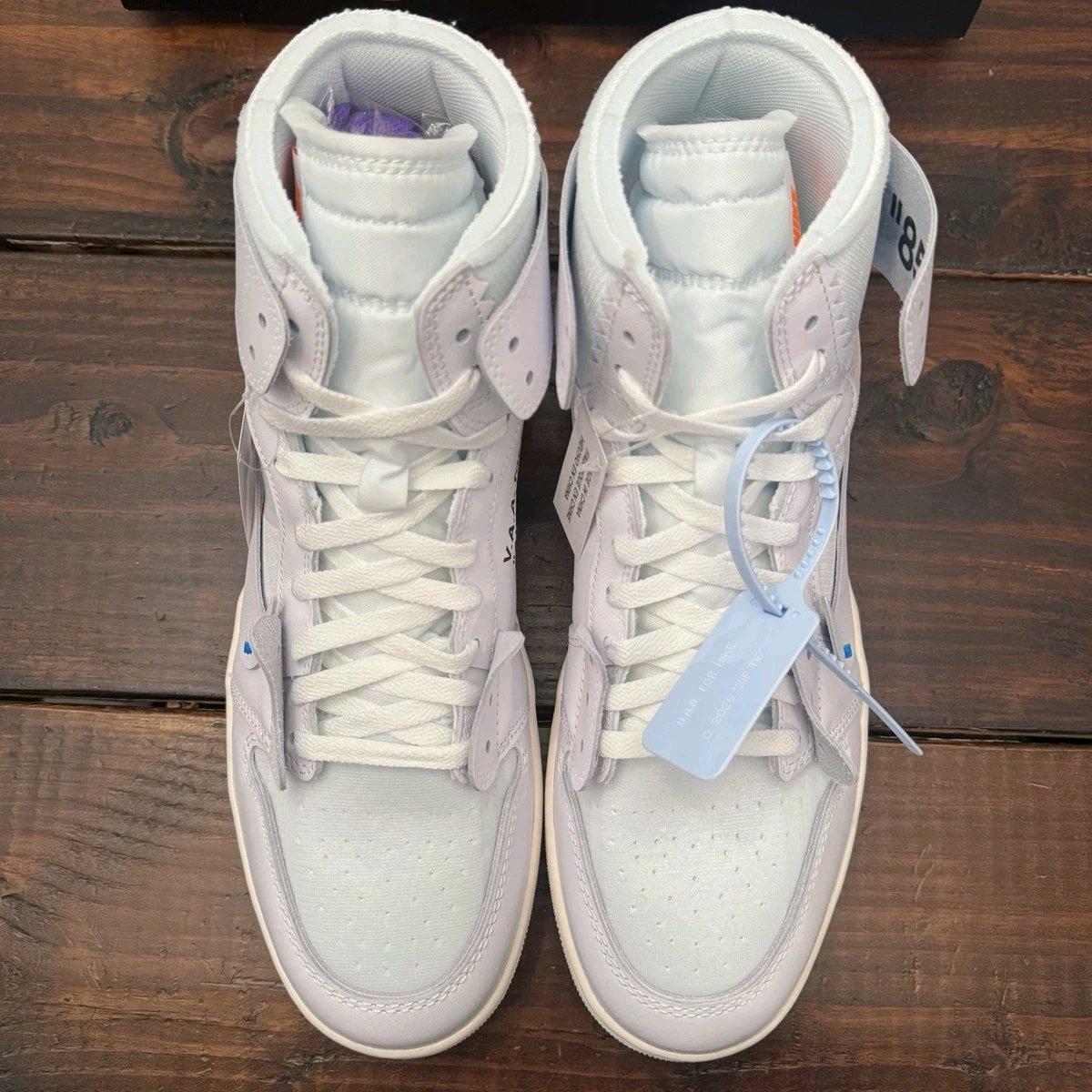 Air Jordan 1 High x VAA Virgil Abloh Archive Alaska Size 12 - Babylon, New York - FleaMarketBay