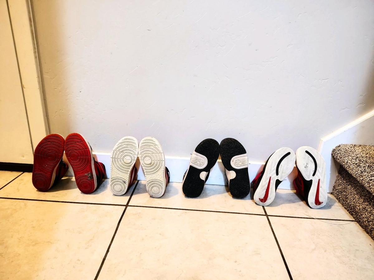 kids Nike shoes size 13 C cash only - Salt Lake City, Utah - FleaMarketBay