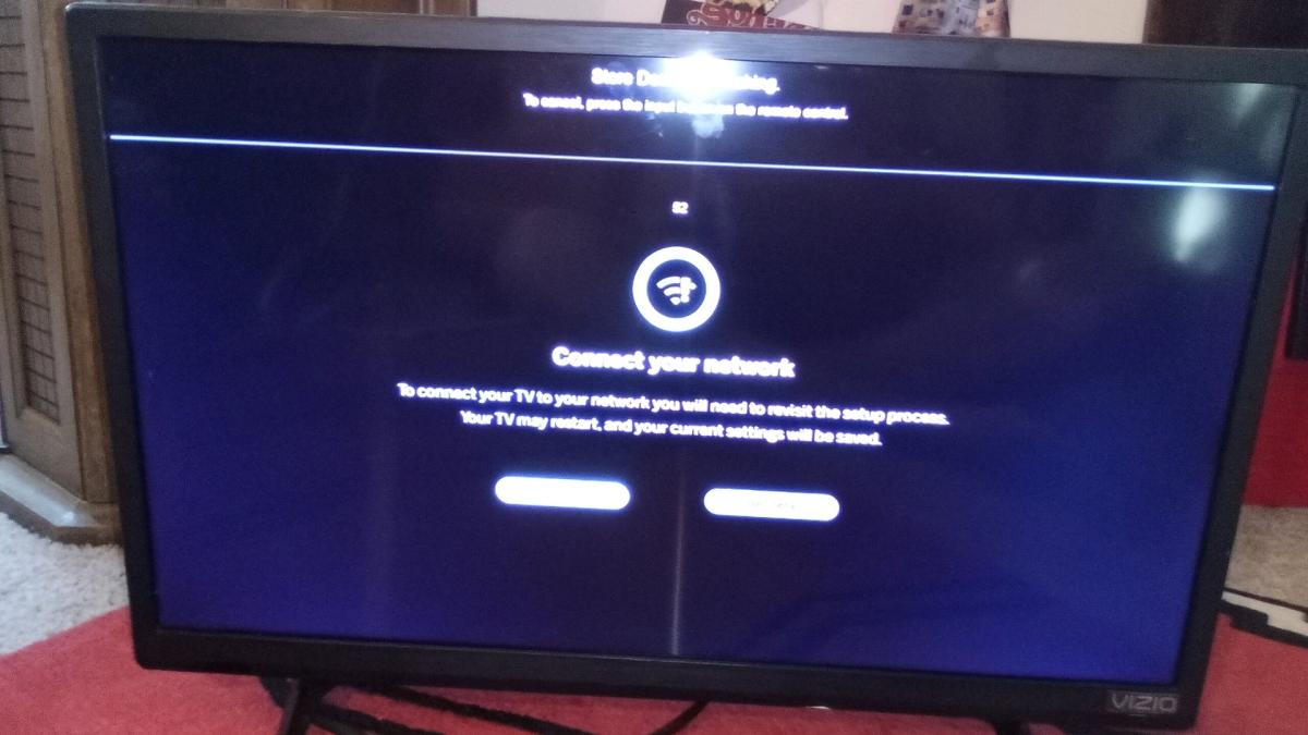 Vizio smart tv 24in used without remote - Seattle, Washington - FleaMarketBay