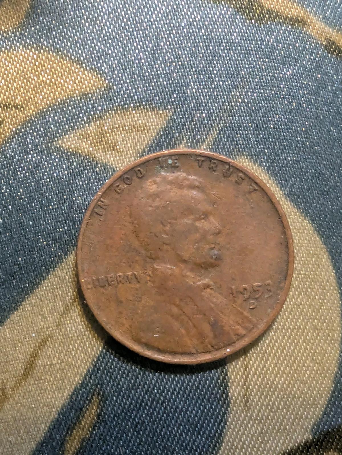 Rare 1953 D penny - Bloomsdale, Missouri - FleaMarketBay