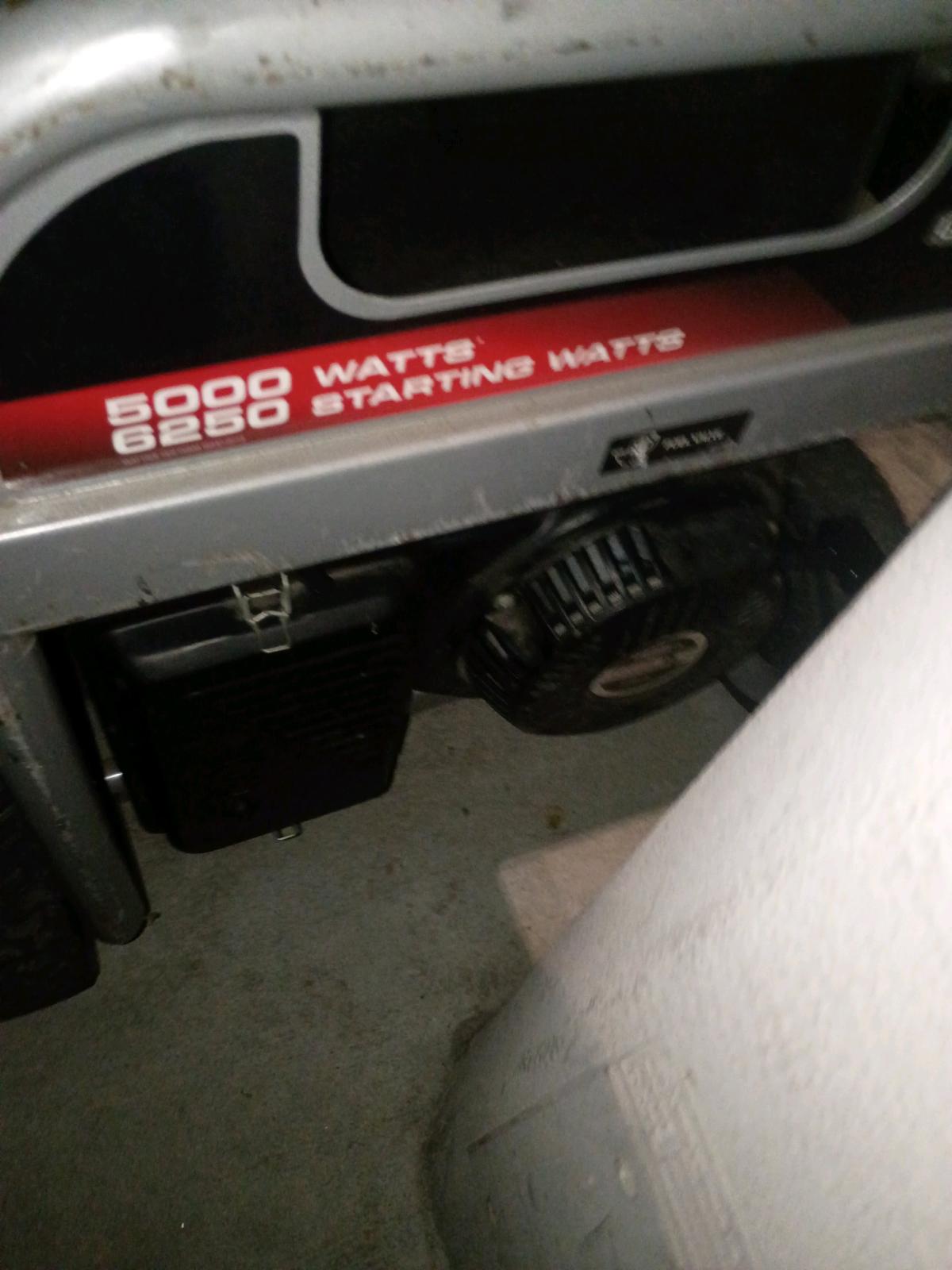 5000 v genarator used like new works great - Ontario, California - FleaMarketBay