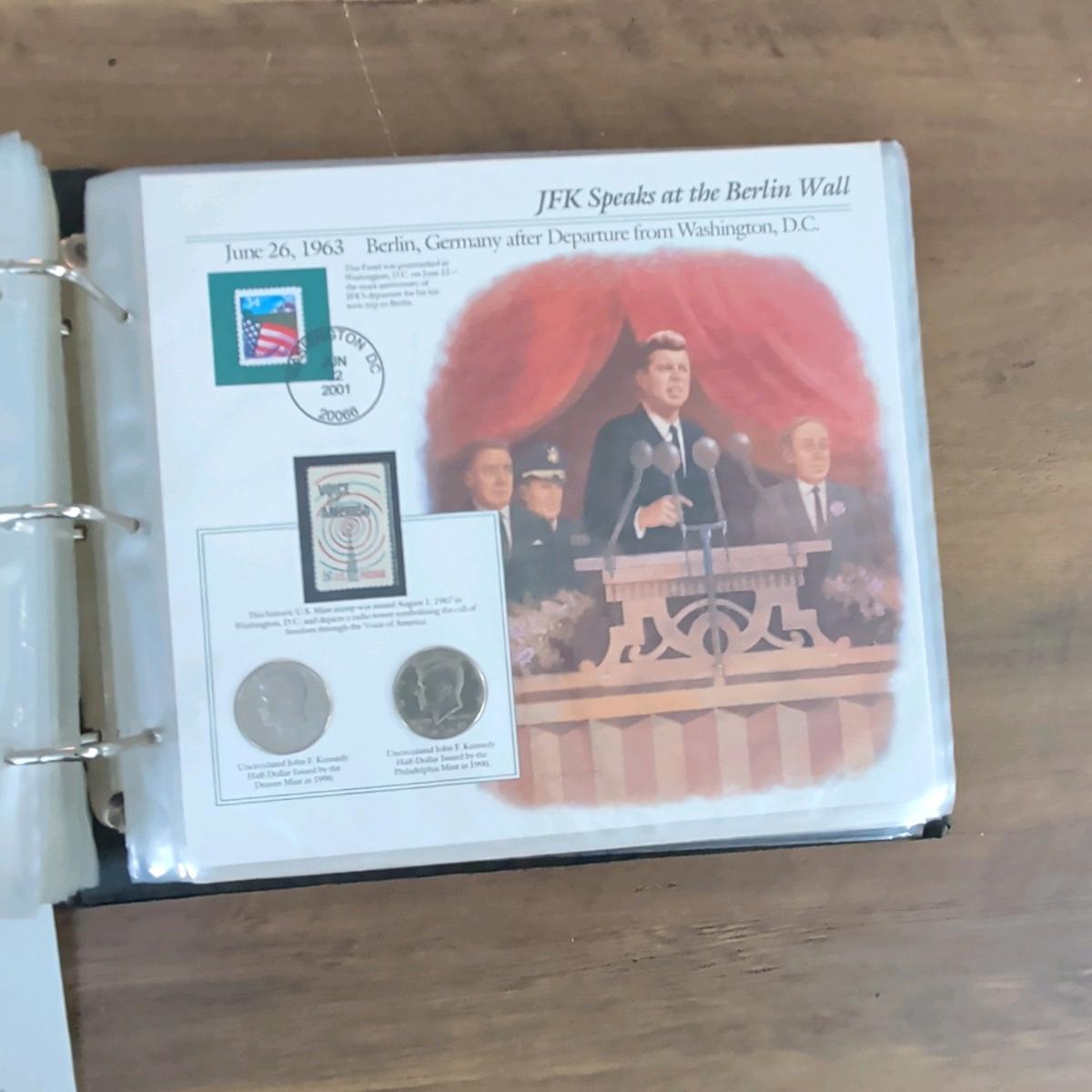 Complete Kennedy Half Dollar Collection Binder Set 19642000 - Acton, Massachusetts - FleaMarketBay